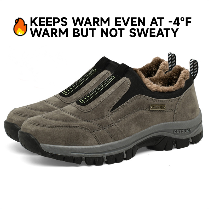 (🎁#1 Best Seller) Men's Comfortable Waterproof Orthopedic Walking Shoes Hiking Shoes