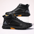 (🎁#2 Best Seller) Men's Handmade Leather Boots Waterproof Arch Support Spacious Toe Box