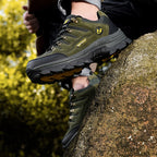 Men’s Rugged Outdoor Shoes – Wide Toe Comfort, Strong Grip & Built for Tough Terrain