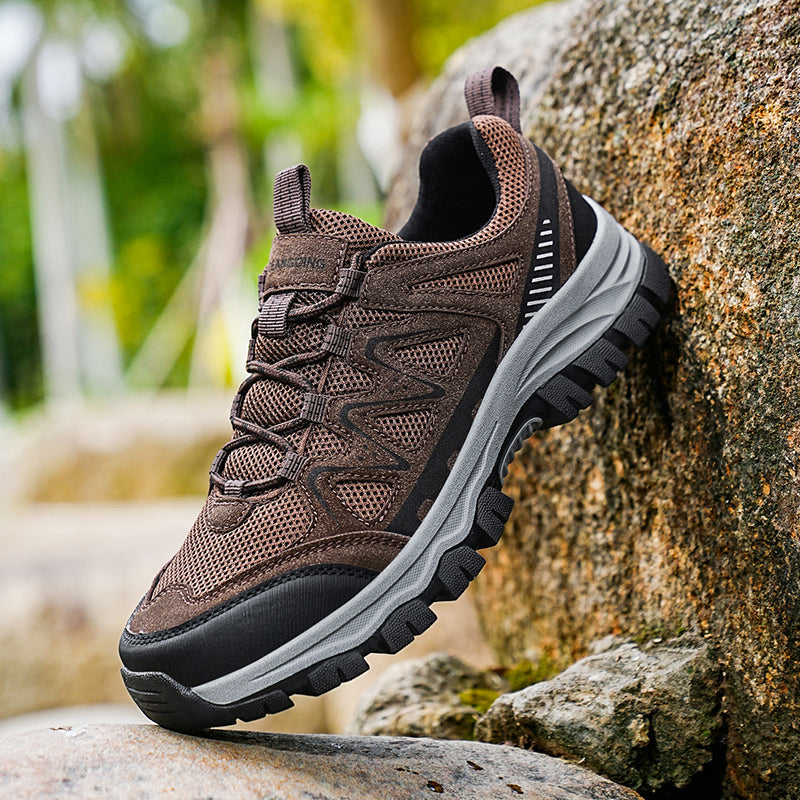 (🎁#7 Best Seller) Men’s Athletic Work Shoes – Arch Support, Wide Toe Box, Breathable, Lightweight, Non-Slip, Built for Hiking & Outdoor Use