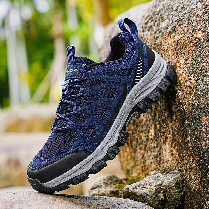 (🎁#7 Best Seller) Men’s Athletic Work Shoes – Arch Support, Wide Toe Box, Breathable, Lightweight, Non-Slip, Built for Hiking & Outdoor Use