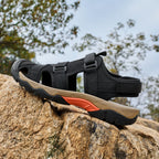 (💥Top Rated Choice) Men’s Outdoor Sport Sandals – Closed Toe, Adjustable Straps, Arch Support, Slip-Resistant for Hiking, Beach & Work