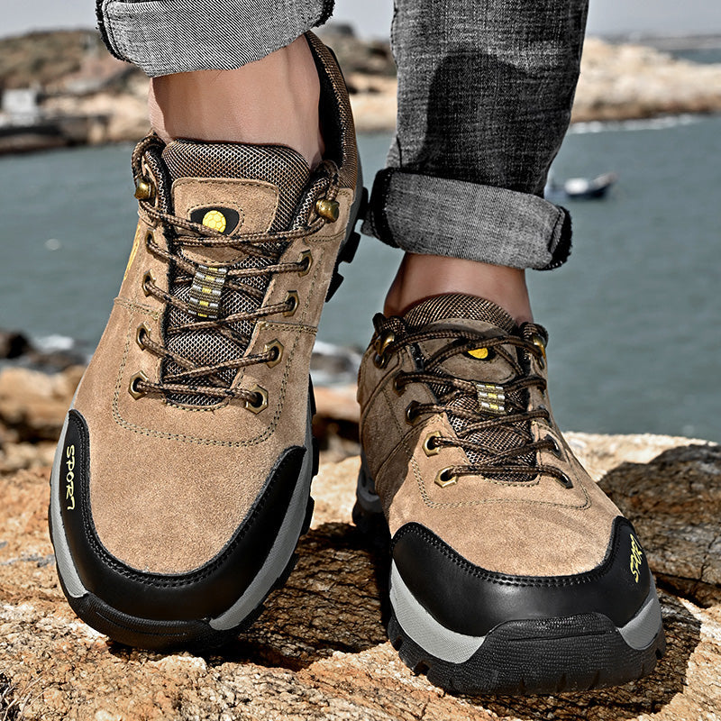 ⏰Limited-Time 70% OFF– Men’s Non-Slip Hiking Shoes – Durable, Water-Resistant, Wide Fit with Cushioned Support