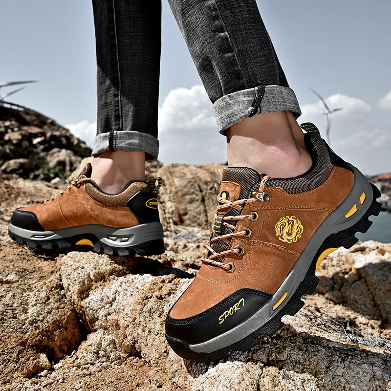 ⏰Limited-Time 70% OFF– Men’s Non-Slip Hiking Shoes – Durable, Water-Resistant, Wide Fit with Cushioned Support