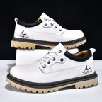 Men’s Durable Orthopedic  Leather Hiking Shoes – Waterproof, Slip-Resistant, Arch Support, Comfortable for All-Day Wear
