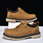Men’s Durable Orthopedic  Leather Hiking Shoes – Waterproof, Slip-Resistant, Arch Support, Comfortable for All-Day Wear