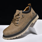 Men’s Durable Orthopedic  Leather Hiking Shoes – Waterproof, Slip-Resistant, Arch Support, Comfortable for All-Day Wear