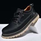Men’s Durable Orthopedic  Leather Hiking Shoes – Waterproof, Slip-Resistant, Arch Support, Comfortable for All-Day Wear
