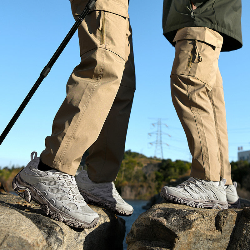 Men’s Athletic Orthotic Work Shoes – Arch Support, Wide Toe Box, Breathable, Lightweight, Non-Slip, Stylish Design for Hiking & Outdoor