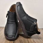 ⏰Limited Time Sale 70% OFF– Men’s Handmade Leather Driving Boots | Wide Toe, Arch Support, Waterproof, Pressure Relief, Non-Slip Comfort for Everyday & Travel