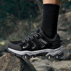 Men’s Composite Toe Outdoor Hiking Shoes, Arch Support, Wide Fit, Lightweight Comfort & Slip-Resistant Grip