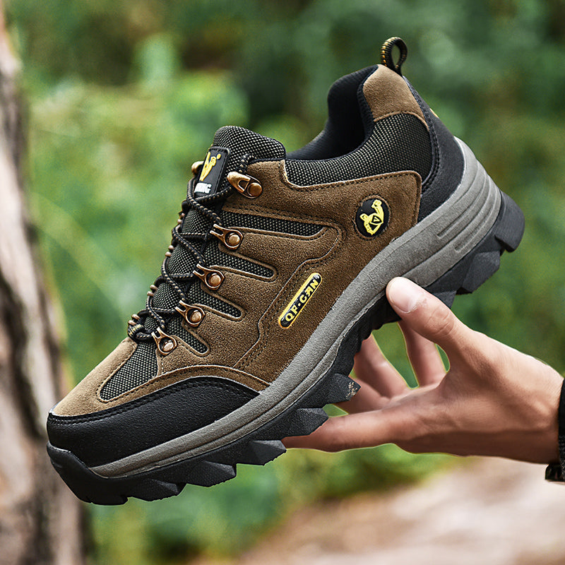 Men's Outdoor Hiking Shoes - Max Grip, Tough Durable, Cushion Comfort, All-Day Wear