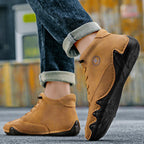 ⏰Limited Time Sale 70% OFF– Mens Casual Driving Shoes-Wide Toe, Arch Support, Waterproof, Pressure Relief Walking Sneakers