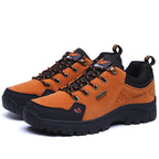 Men’s Steel Toe Hiking Work Shoes – Puncture-Resistant, Lightweight, Slip-Resistant & Durable for Outdoor Work
