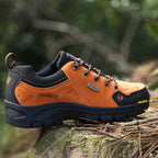Men’s Steel Toe Hiking Work Shoes – Puncture-Resistant, Lightweight, Slip-Resistant & Durable for Outdoor Work
