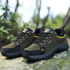 Men’s Steel Toe Hiking Work Shoes – Puncture-Resistant, Lightweight, Slip-Resistant & Durable for Outdoor Work