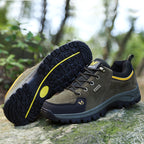 Men’s Steel Toe Hiking Work Shoes – Puncture-Resistant, Lightweight, Slip-Resistant & Durable for Outdoor Work