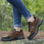 Men’s Steel Toe Hiking Work Shoes – Puncture-Resistant, Lightweight, Slip-Resistant & Durable for Outdoor Work