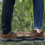 Men’s Steel Toe Hiking Work Shoes – Puncture-Resistant, Lightweight, Slip-Resistant & Durable for Outdoor Work
