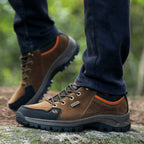 Men’s Steel Toe Hiking Work Shoes – Puncture-Resistant, Lightweight, Slip-Resistant & Durable for Outdoor Work