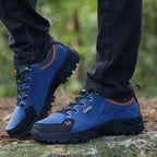 Men’s Steel Toe Hiking Work Shoes – Puncture-Resistant, Lightweight, Slip-Resistant & Durable for Outdoor Work