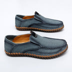 (⏰Last Day 70% OFF🔥)Men's Handcrafted Suede Slip-On Loafers | Lightweight, Rebound Cushioning for Driving & Casual Comfort