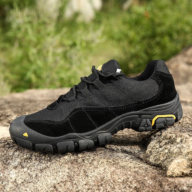 Men’s ASTM-Certified Steel Toe Work Shoes – Puncture-Resistant, Arch Support, Wide Toe Box, Breathable, Lightweight & Slip-Resistant