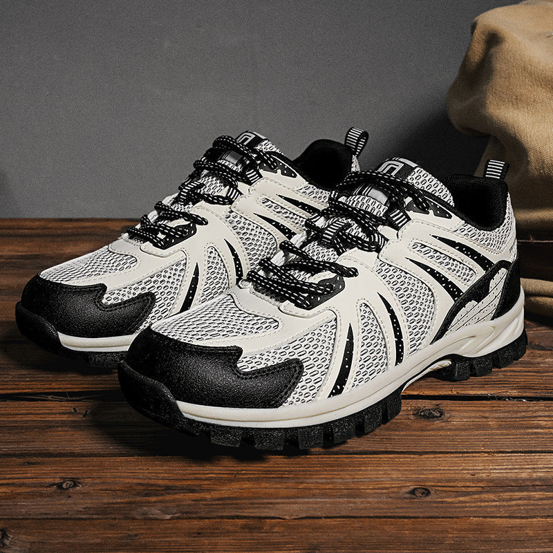 Men’s Steel Toe Safety Sneakers – Breathable Mesh, Lightweight Comfort, Non-Slip Grip & Puncture-Resistant Protection