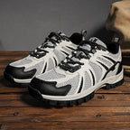 Men’s Steel Toe Safety Sneakers – Breathable Mesh, Lightweight Comfort, Non-Slip Grip & Puncture-Resistant Protection