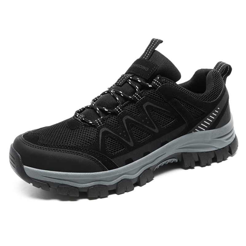 (🎁#7 Best Seller) Men’s Athletic Work Shoes – Arch Support, Wide Toe Box, Breathable, Lightweight, Non-Slip, Built for Hiking & Outdoor Use