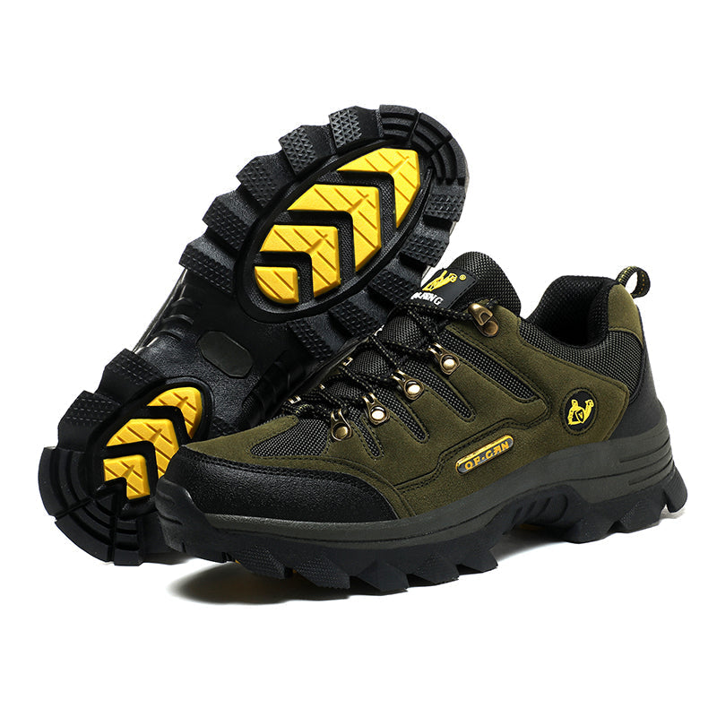 Men’s Rugged Outdoor Shoes – Wide Toe Comfort, Strong Grip & Built for Tough Terrain
