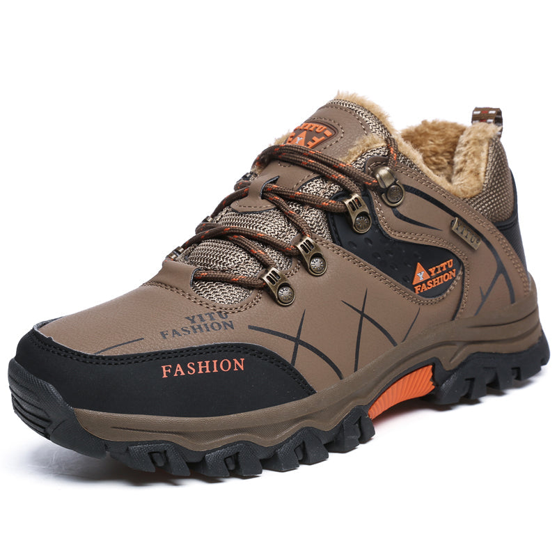 (💥NOW ON: 70% OFF Sale!🔥) Latest Men's Genuine Leather Non-Slip Waterproof Outdoor Hiking Shoes