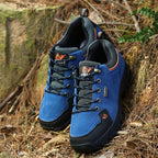 Men’s Steel Toe Hiking Work Shoes – Puncture-Resistant, Lightweight, Slip-Resistant & Durable for Outdoor Work
