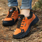Men’s Steel Toe Hiking Work Shoes – Puncture-Resistant, Lightweight, Slip-Resistant & Durable for Outdoor Work