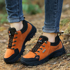 Men’s Steel Toe Hiking Work Shoes – Puncture-Resistant, Lightweight, Slip-Resistant & Durable for Outdoor Work
