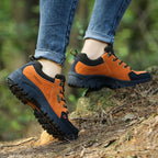 Men’s Steel Toe Hiking Work Shoes – Puncture-Resistant, Lightweight, Slip-Resistant & Durable for Outdoor Work