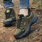 Men’s Steel Toe Hiking Work Shoes – Puncture-Resistant, Lightweight, Slip-Resistant & Durable for Outdoor Work