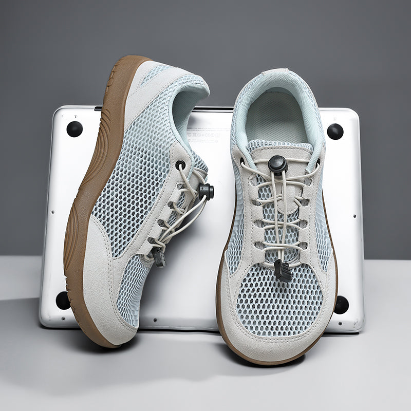 Men’s Barefoot Walking Shoes – Wide Toe Box, Breathable Mesh, Lightweight Comfort & Non-Slip Sole for Everyday Wear