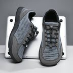 Men’s Barefoot Walking Shoes – Wide Toe Box, Breathable Mesh, Lightweight Comfort & Non-Slip Sole for Everyday Wear