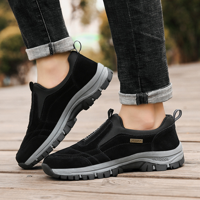 (🎁#1 Best Seller) Men's Comfortable Waterproof Orthopedic Walking Shoes Hiking Shoes