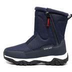 Men’s Waterproof Orthotic Winter Work Boots, Extreme Cold Protection, Non-Slip Durable Sole, All-Day Comfort Insulated Boots