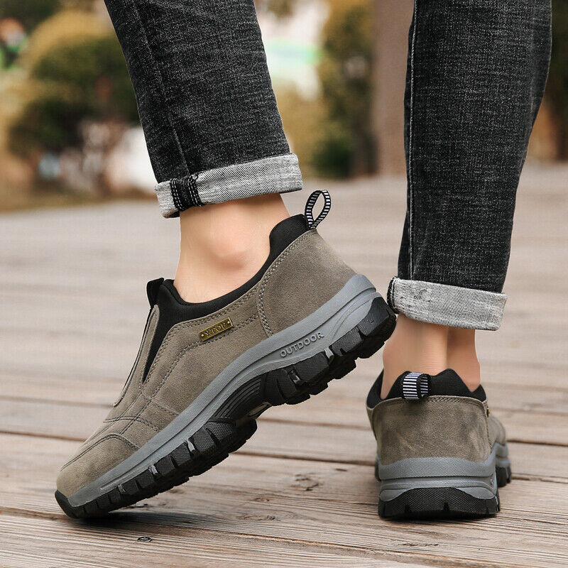 (🎁#1 Best Seller) Men's Comfortable Waterproof Orthopedic Walking Shoes Hiking Shoes