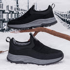 ⏰Limited-Time 70% OFF — Men’s Fleece-Lined Winter Shoes Easy Slip-On Fit • Wide Toe Box • Arch Support • Dry, Warm, Stable All Day