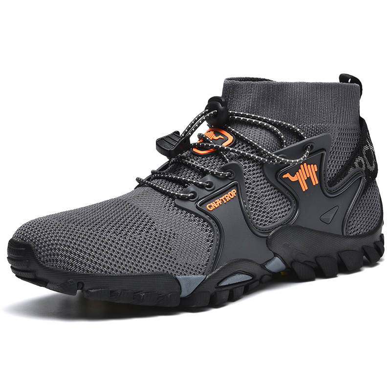 Men's Brand Hiking Shoes Outdoor Shoes Waterproof Non-slip anti-sprain