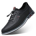 (💥NOW ON: 70% OFF Independence Day Sale!🔥)Men's Cowhide Oxford Business Casual Shoes Office Loafers Dress Comfort Driving Shoes