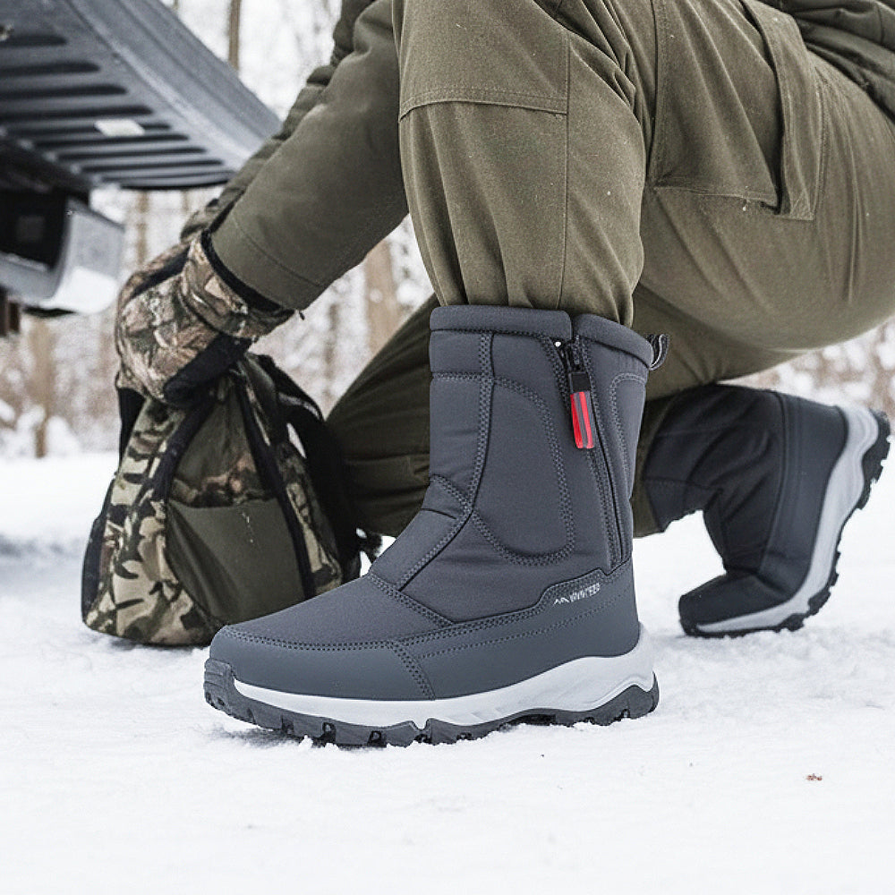 Men’s Warm Waterproof Winter Boots Extreme Cold Weather Protection, Durable Non-Slip Sole, All-Day Comfort Insulated Snow Boots