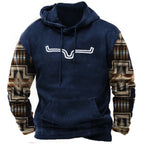 Men's Aztec Cowboy Hoodie