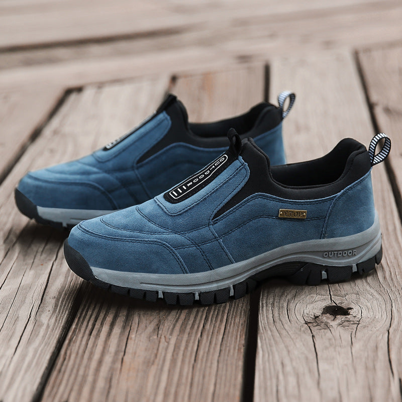 (🎁#1 Best Seller) Men's Comfortable Waterproof Orthopedic Walking Shoes Hiking Shoes